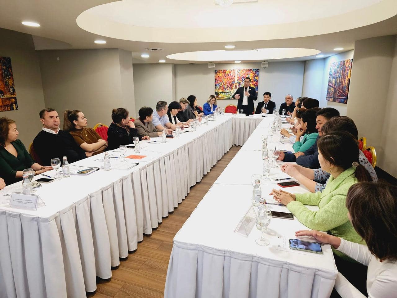Расширенное заседание исполкома Алматинского филиала профсоюза работников здравоохранения «AQNIET»